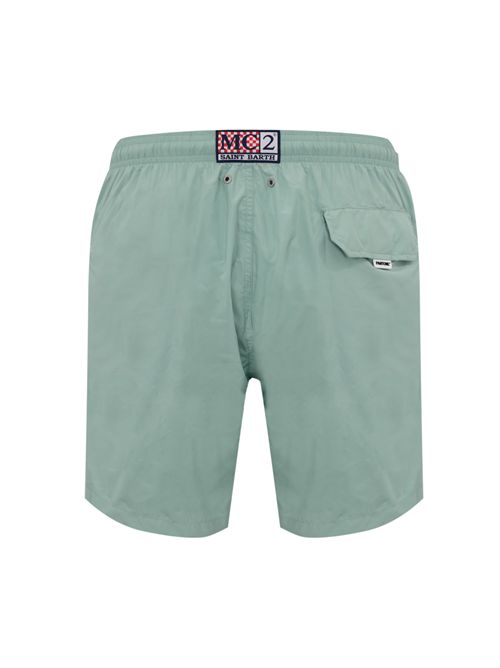 Costume da bagno Lighting Pantone Verde Salvia Mc2 Saint Barth | LIGHTING PANTONE01625H 53 SAGE PNT